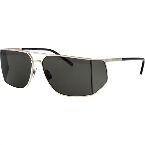 Stylish Sunglasses SL 750 , male, Sizes: 69 MM - Saint Laurent - Modalova