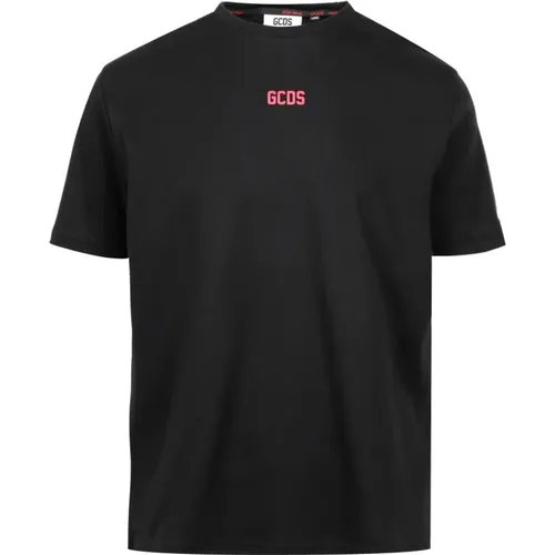 Basic Logo Regular Baumwoll T-shirt - Gcds - Modalova