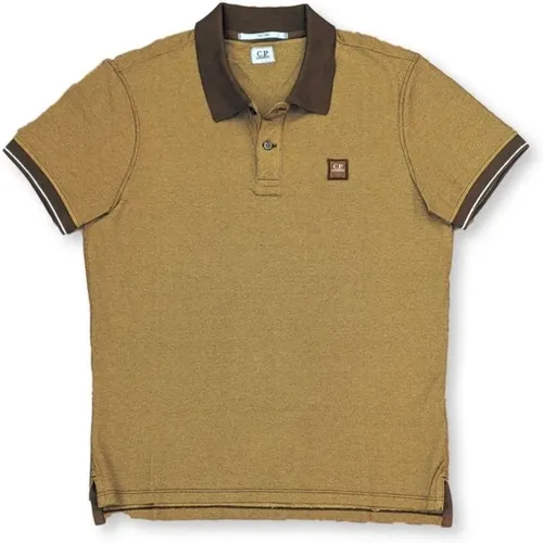 Stilvolles Polo-Shirt mit einzigartigem Vigoré-Effekt - C.P. Company - Modalova