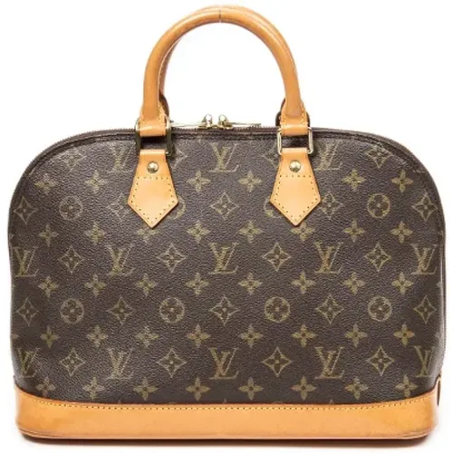 Pre-owned Coated canvas handbags , female, Sizes: ONE SIZE - Louis Vuitton Vintage - Modalova