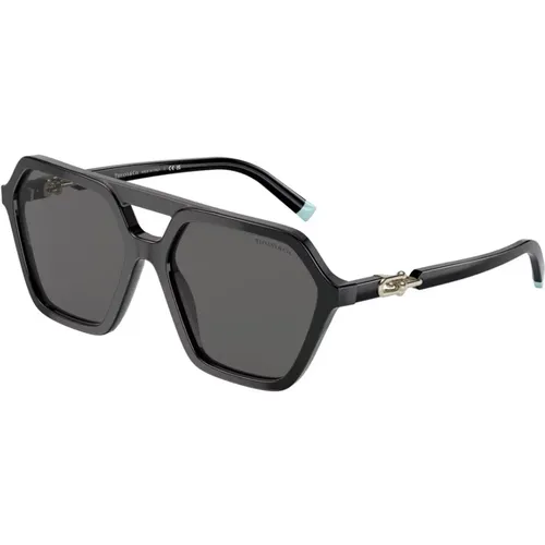 Modern Sunglasses with Unique Design , unisex, Sizes: ONE SIZE - Tiffany - Modalova