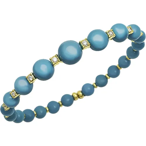 Cherie Gold Bracelet - 18Kt - Diamond , female, Sizes: ONE SIZE - Chantecler - Modalova