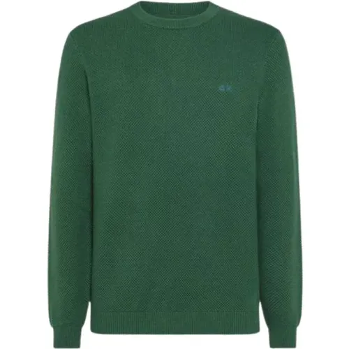 Sweaters , male, Sizes: L, M, S, 2XL, 3XL, XL - Sun68 - Modalova