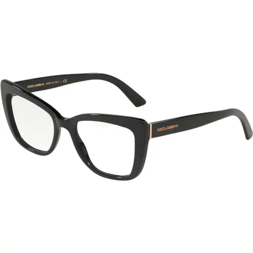 Elegant Dg3308 Cat Eye Glasses , female, Sizes: ONE SIZE - Dolce & Gabbana - Modalova