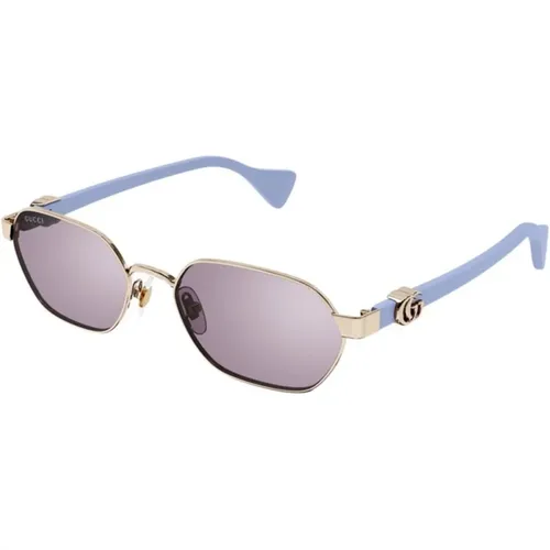 Gold Violette Sonnenbrille Gg1593S - Gucci - Modalova