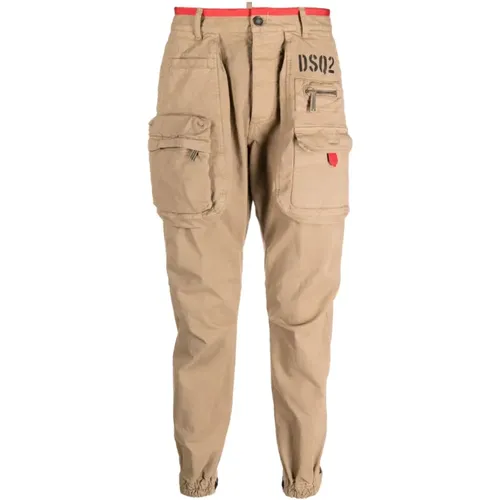 DSQUARED2 16cm Sexy Cargo Stretch Cotton Pants - ShopStyle