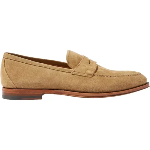 Wildleder Penny Loafers , Herren, Größe: 39 EU - Scarosso - Modalova