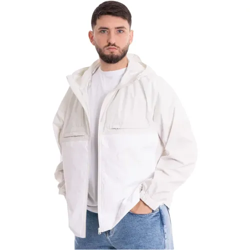 Technische Blockierende Jacke , Herren, Größe: L - Calvin Klein Jeans - Modalova