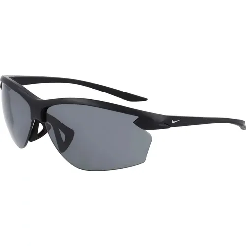 Grey Sunglasses , female, Sizes: 70 MM - Nike - Modalova