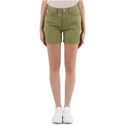 Stretch Cotton Five-Pocket Shorts , female, Sizes: S, XS, M - Calvin Klein Jeans - Modalova