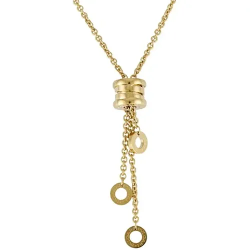 Pre-owned Gold necklaces , female, Sizes: ONE SIZE - Bvlgari Vintage - Modalova