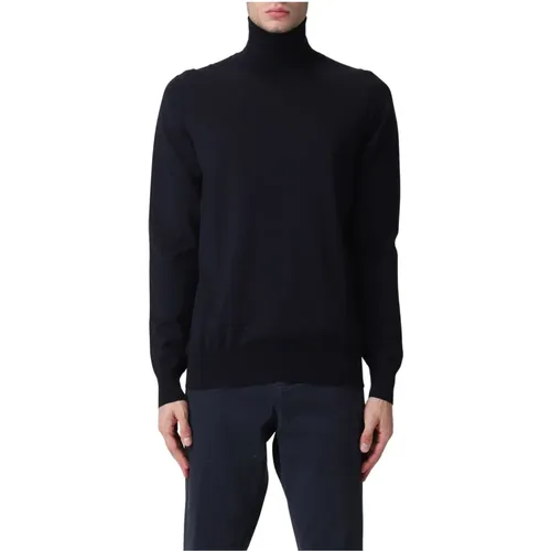 High Neck Sweater , male, Sizes: L, M, XL, 2XL, S - Paolo Pecora - Modalova