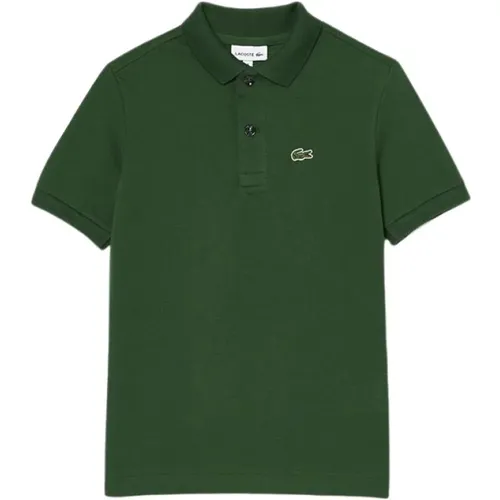 Short sleeve pique polo shirt , unisex, Sizes: 6 Y, 12 Y, 16 Y - Lacoste - Modalova