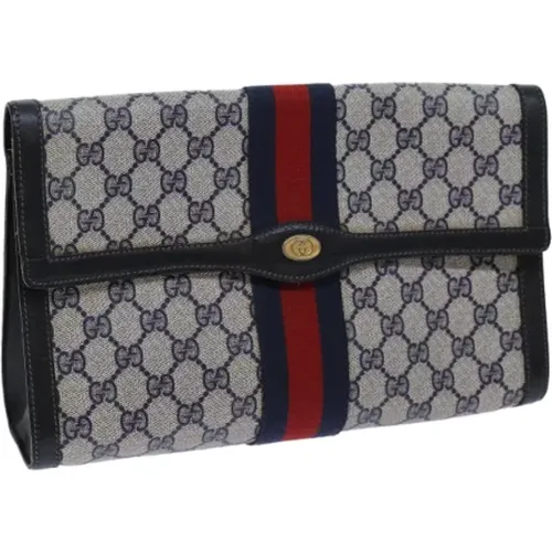 Pre-owned Leather clutches , female, Sizes: ONE SIZE - Gucci Vintage - Modalova