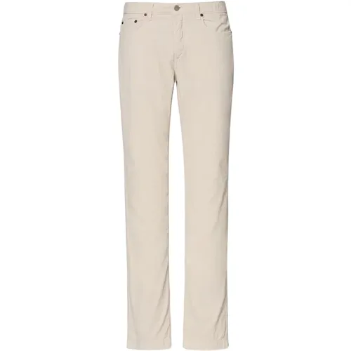 Cordhose 5-Pocket Gerades Bein - Massimo Alba - Modalova