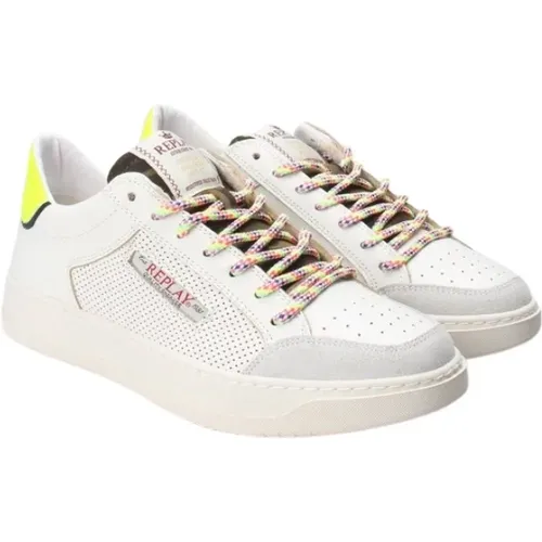 Stylish Men`s Sneakers - Shop Now! , male, Sizes: 8 UK, 10 UK - Replay - Modalova