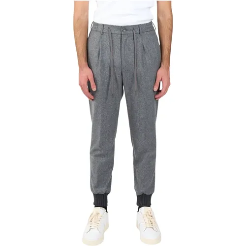 Super 100'S virgin wool trousers , male, Sizes: 2XL, S, M, XL, L - Tagliatore - Modalova