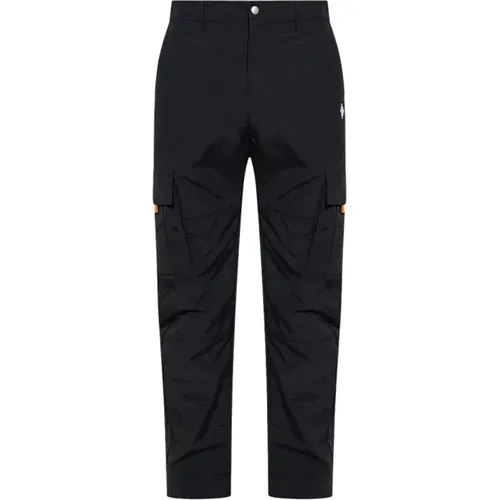 Trousers with logo , male, Sizes: L, M - Marcelo Burlon - Modalova