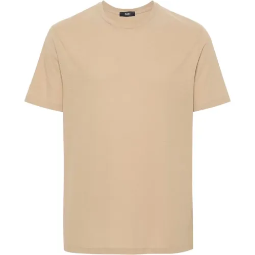 T-Shirt Uomo , male, Sizes: XL, M, L - Herno - Modalova