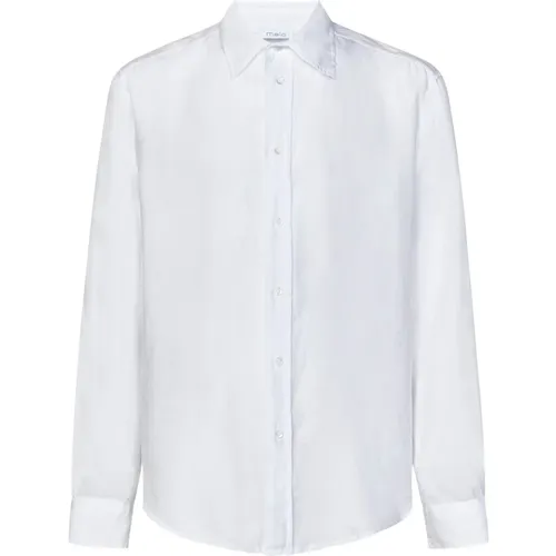 Mens Clothing Shirts Ss24 , male, Sizes: L - Malo - Modalova