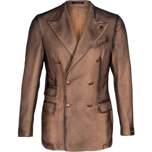 Men's Wool Blazer, Double-Breasted Style , male, Sizes: M, XL, L, S, 2XL - Gabriele Pasini - Modalova