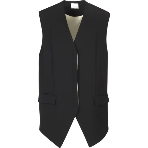 Stylish Gilet Vest , female, Sizes: M, S - Alysi - Modalova