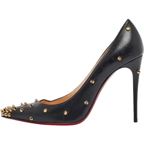 Pre-owned Leather heels , female, Sizes: 5 UK - Christian Louboutin Pre-owned - Modalova