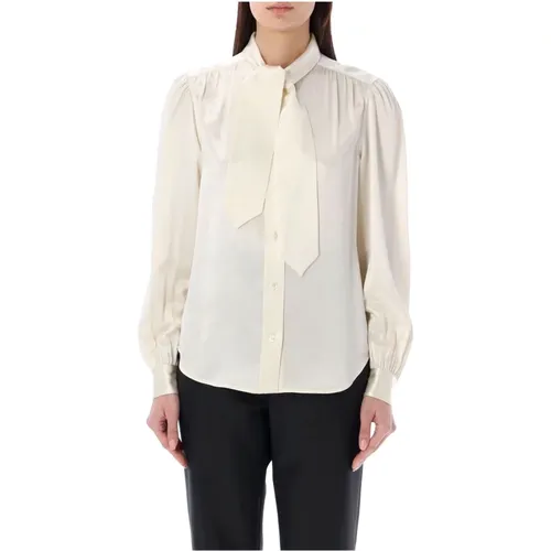 Shirts , female, Sizes: S - Saint Laurent - Modalova
