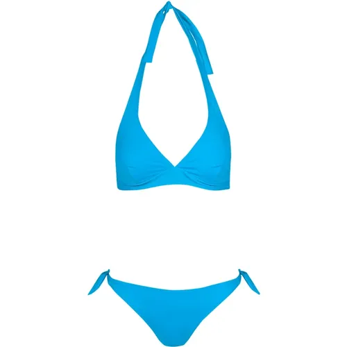 Triangle Bikini High Waist Swimsuit , female, Sizes: S, M, XL - Douuod Woman - Modalova