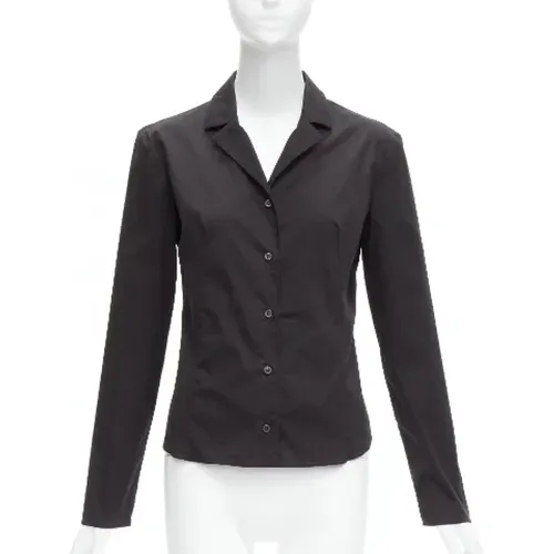 Pre-owned Cotton tops , female, Sizes: L - Prada Vintage - Modalova