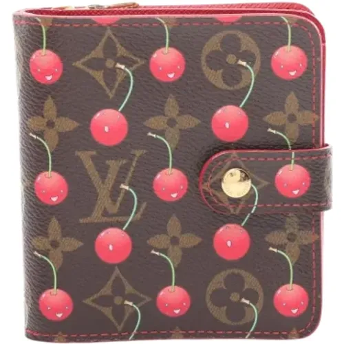 Pre-owned Coated canvas wallets , female, Sizes: ONE SIZE - Louis Vuitton Vintage - Modalova