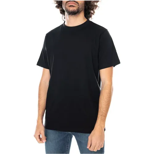 Schwarzes T-Shirt mit Rundhalsausschnitt und regulärer Passform - Dickies - Modalova