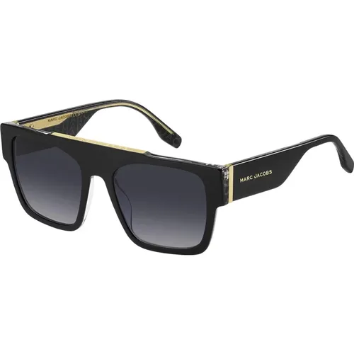 Rectangular Sunglasses Marc 757/S 1EI , unisex, Sizes: 54 MM - Marc Jacobs - Modalova