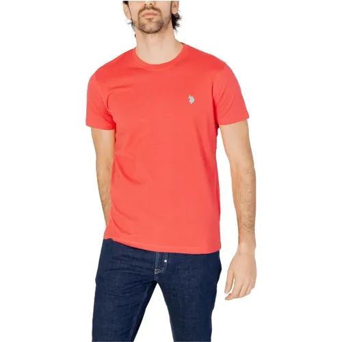 Men's T-Shirt Mick Collection Spring/Summer , male, Sizes: 2XL, XL, 3XL, M, S, L - U.s. Polo Assn. - Modalova