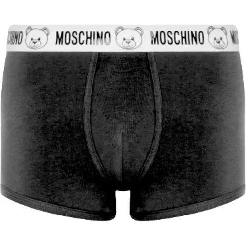 Schwarze Boxer Briefs Regular Fit , Herren, Größe: L - Moschino - Modalova