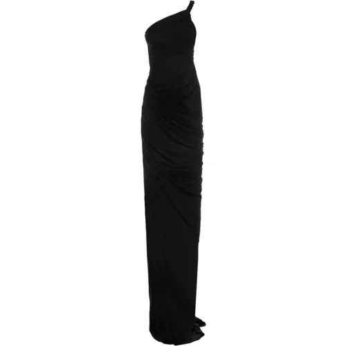 Lido Draped Gown , female, Sizes: 2XS, XS - Rick Owens - Modalova