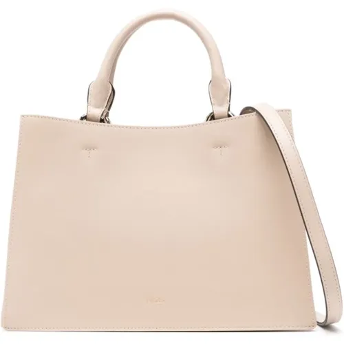 Leder Trapez Tasche mit Arcosfera Hardware - Furla - Modalova