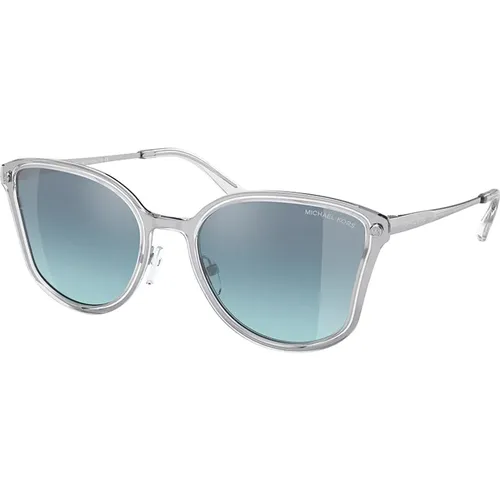 Turin Flash Turquoise Sunglasses , female, Sizes: 56 MM - Michael Kors - Modalova