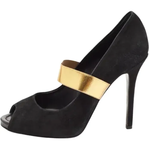 Pre-owned Suede heels , female, Sizes: 6 UK - Dolce & Gabbana Pre-owned - Modalova