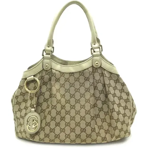 Pre-owned Canvas gucci-bags , female, Sizes: ONE SIZE - Gucci Vintage - Modalova