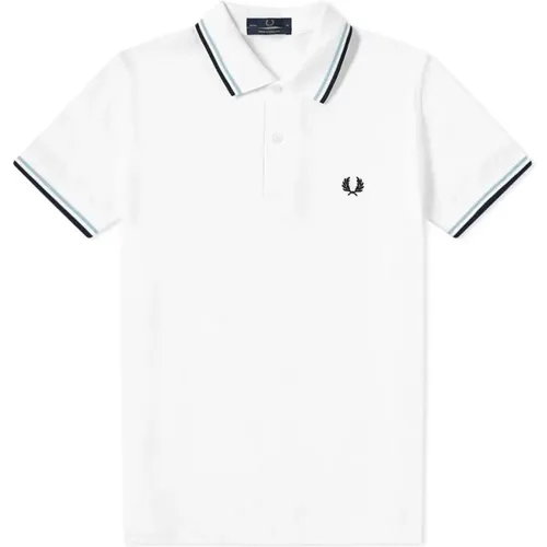 Original Twin Tipped Polo Ice Navy , male, Sizes: 2XS, 3XS - Fred Perry - Modalova