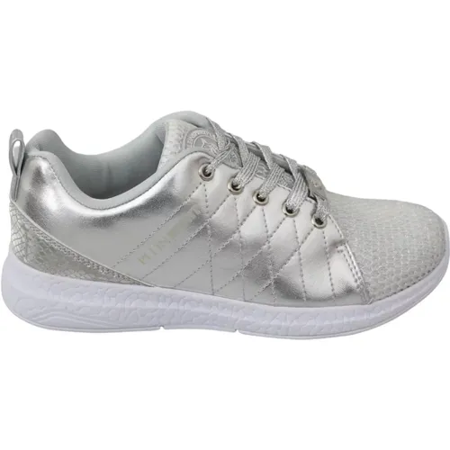 Elegant silver sneakers for trendsetters , male, Sizes: 2 UK, 5 UK, 3 UK - Philipp Plein - Modalova