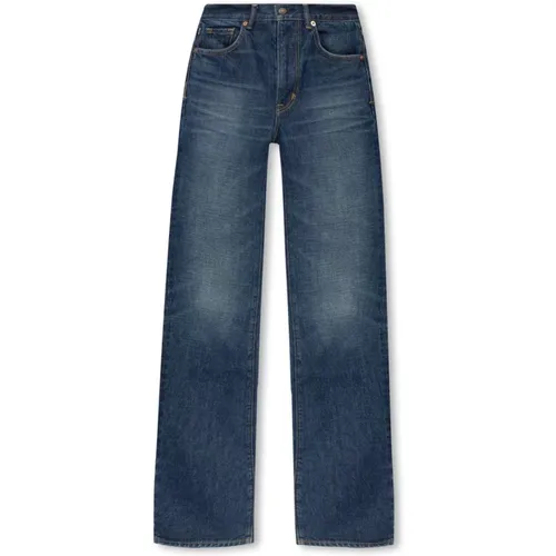 Jeans mit Logo , Damen, Größe: W27 - Tom Ford - Modalova