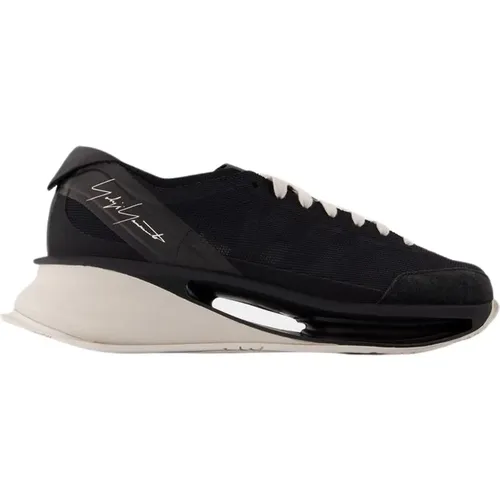 Leather Sneakers - Round Toe , male, Sizes: 4 1/2 UK, 4 UK, 9 UK, 5 1/2 UK - Y-3 - Modalova