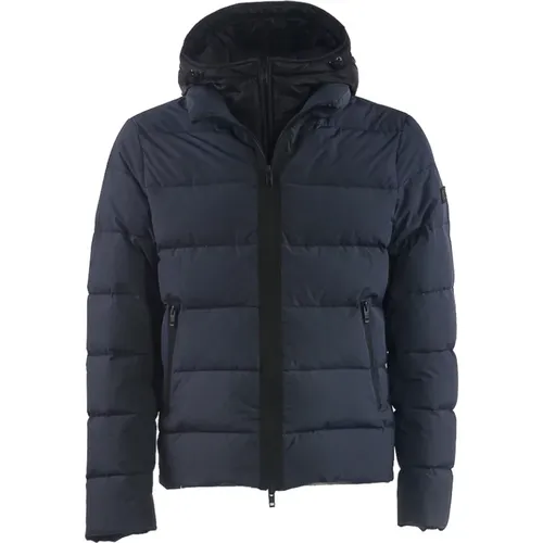 Fabric Puffer Jacket , male, Sizes: 2XL - Fay - Modalova