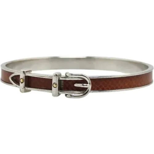 Pre-owned Metal bracelets , female, Sizes: ONE SIZE - Hermès Vintage - Modalova