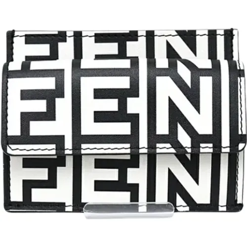 Pre-owned Leather wallets , female, Sizes: ONE SIZE - Fendi Vintage - Modalova