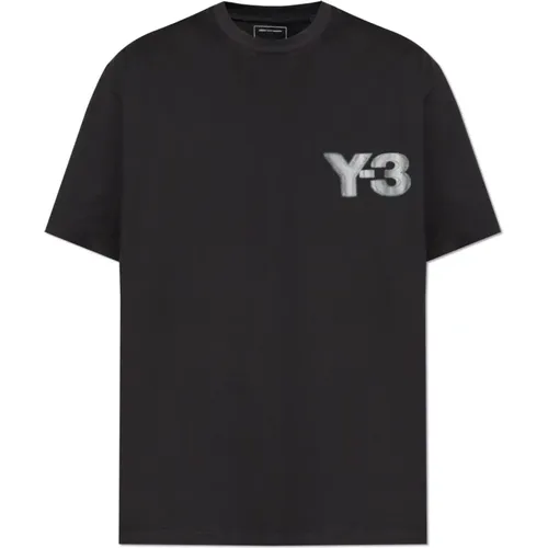 T-Shirt mit bedrucktem Logo , unisex, Größe: M - Y-3 - Modalova