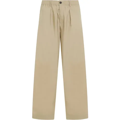 Sand Oxford Hose , Herren, Größe: W36 - Universal Works - Modalova