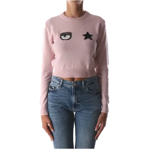 Rundhals Pullover,Rundhals T-Shirt - Chiara Ferragni Collection - Modalova